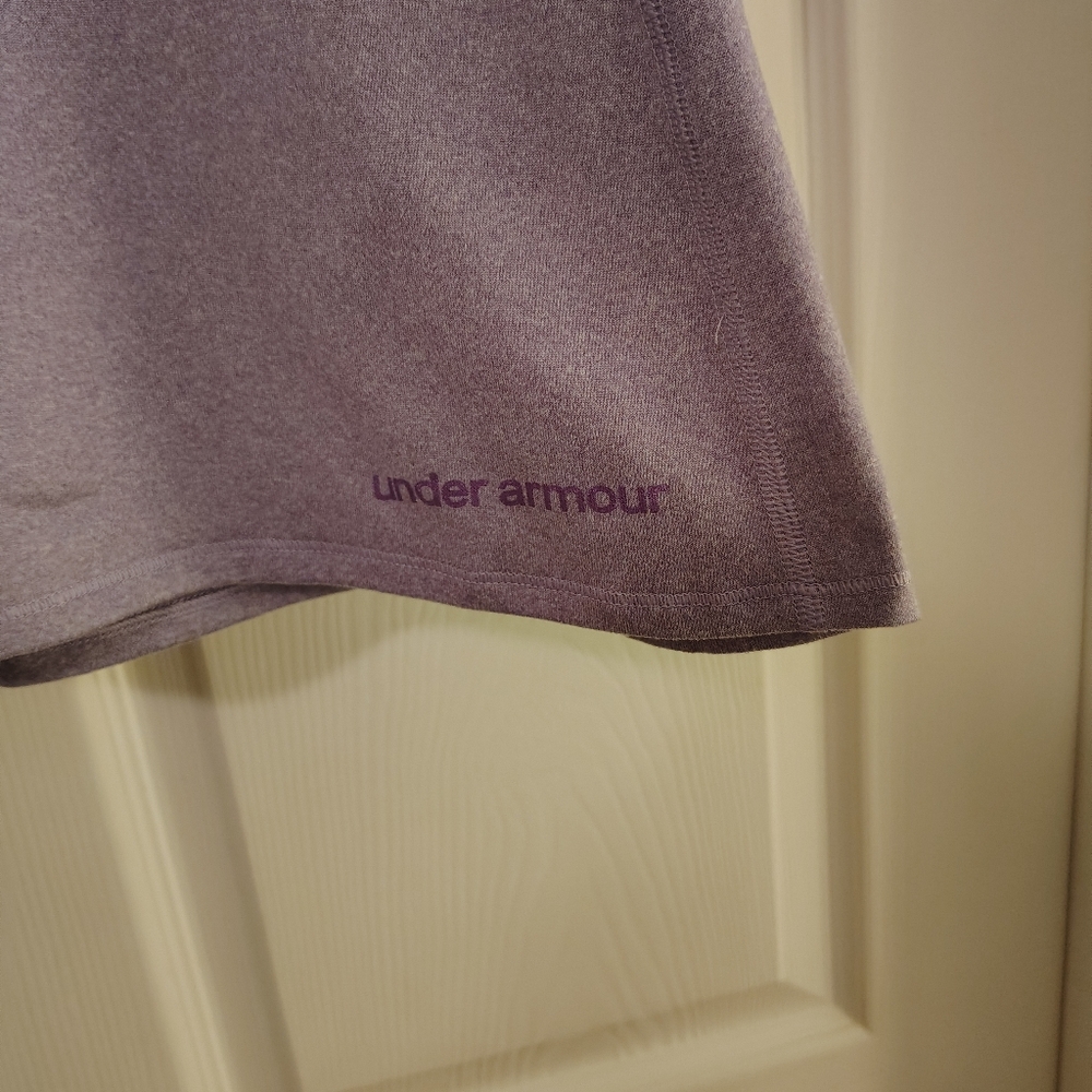 Under Armour Women's Lavender V-Neck Tee - Picture 2 of 5